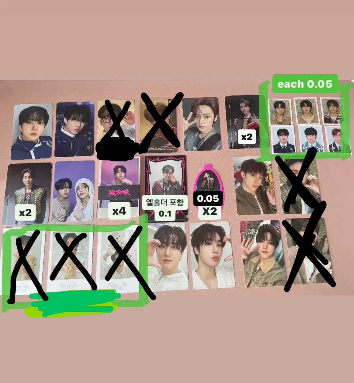 Straykids skz photocard proof wts