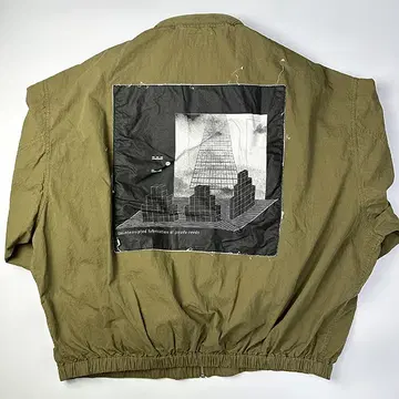 ジャケット・アウター C.E cavempt PSEUDO NEEDS ZIP JACKET CAV EMPT 21AW PSEUDO NEEDS ZIP JACKET L カーキ（2023/03/06