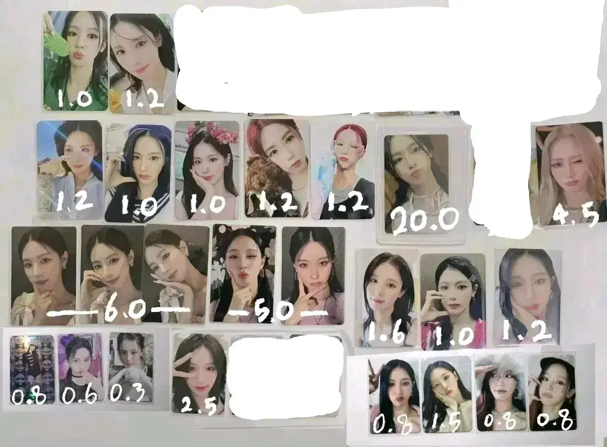 여자아이들 미연 민니 소연 우기 슈화 앨범 포카 미공포 양도 메이크스타
