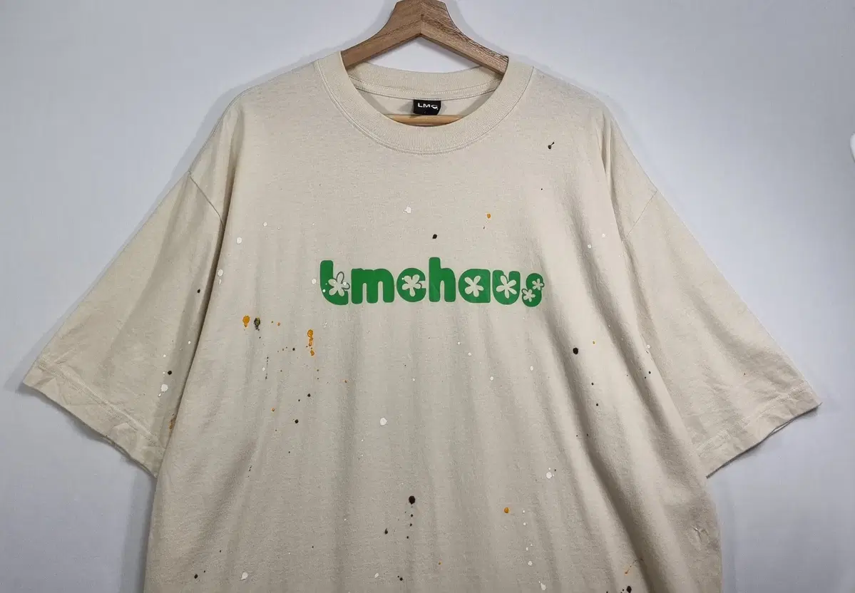 실측 XL (105) LMC LMC Paint Beige Vahn Vahn Tee