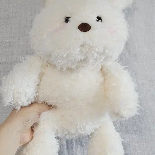 짱오락실 인형뽑기 화이트퍼피 30cm