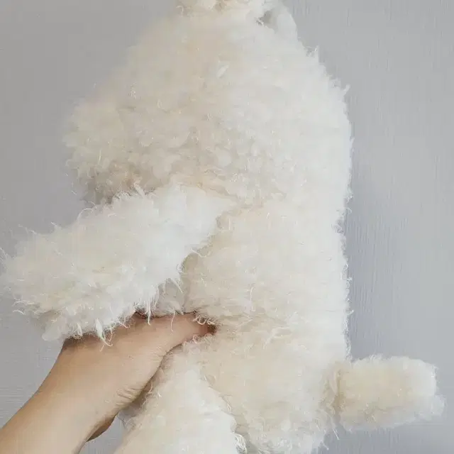 짱오락실 인형뽑기 화이트퍼피 30cm