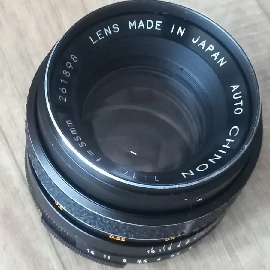 auto chinon  55mm 1.7 m42 치논 스크류렌즈