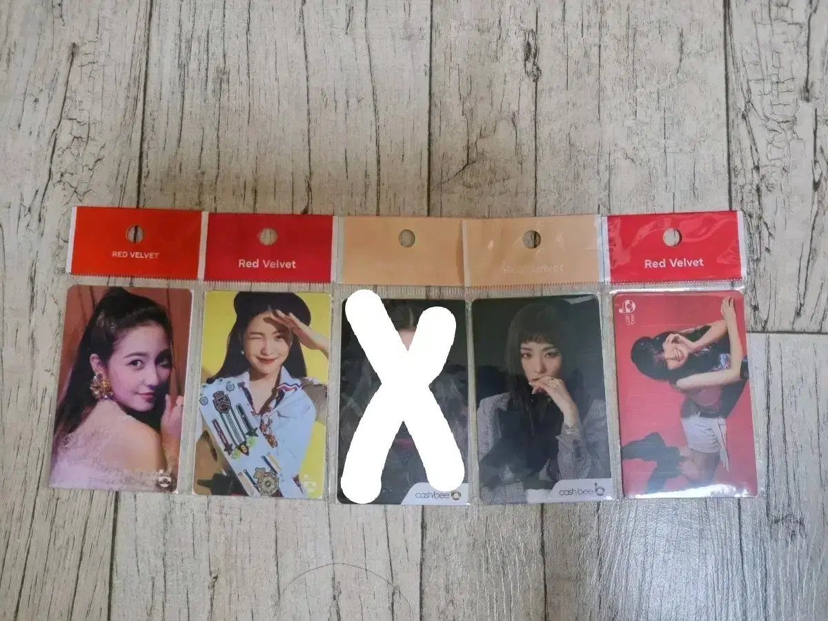 Red Velvet Transportation Card Unsealed