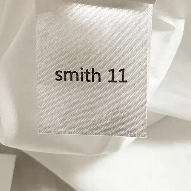 SMITH11 화이트 루즈핏 가오리핏 코튼 셔츠