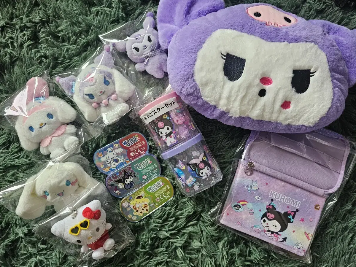 2 Sanrio Kuji Kuromi Storage Containers