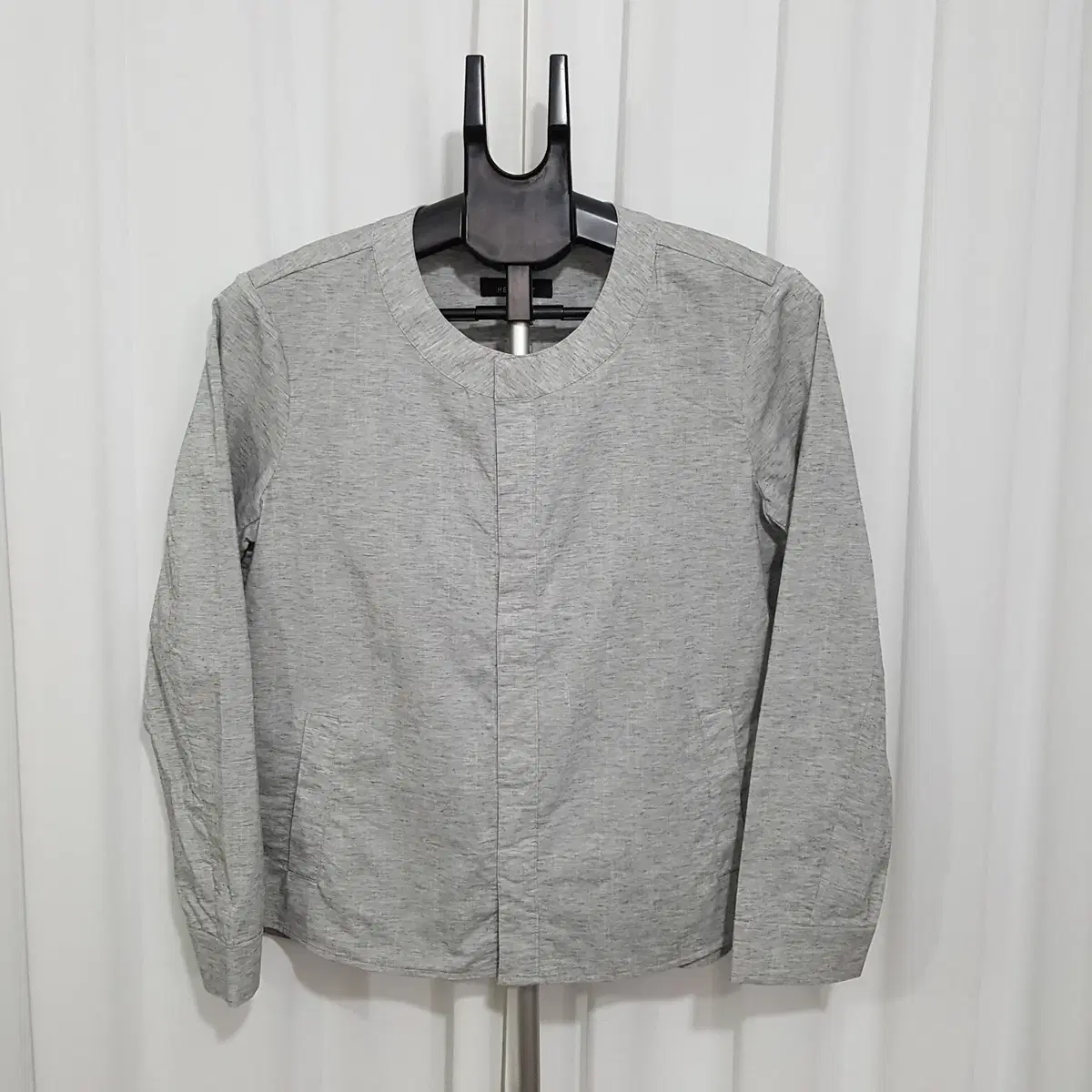 H티스트 Women's Linen Jacket Size 100 Oil Market