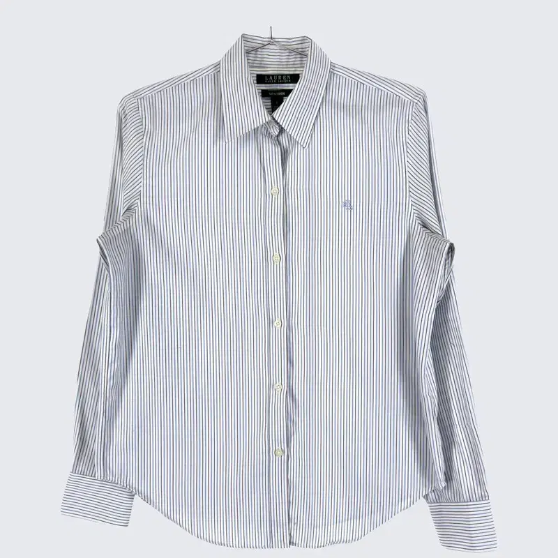 [Polo Ralph Lauren] Cotton Stripe Long-Sleeved Shirt (Women's 77) A20027