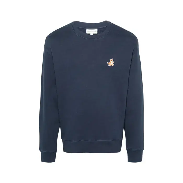 Maison Kitsune Speedy Fox Sweatshirt Ink Bloo