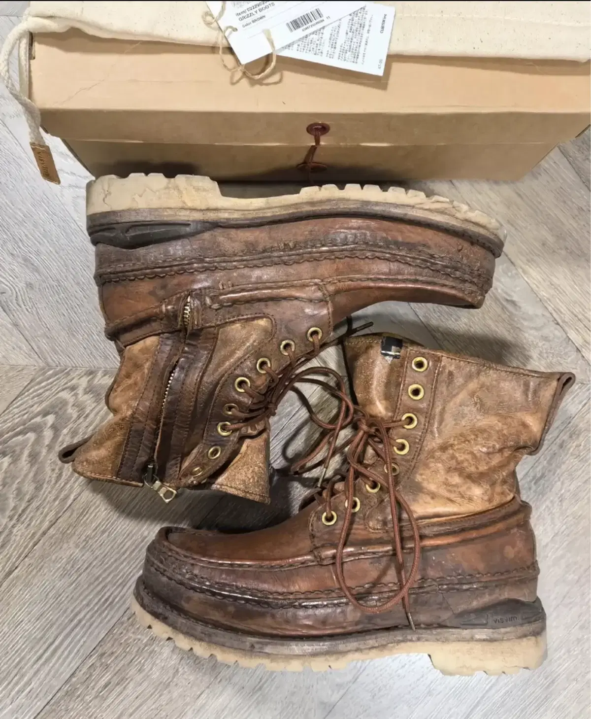 [M11] 비즈빔22SS ICT Grizzly boots 그리즐리 부츠