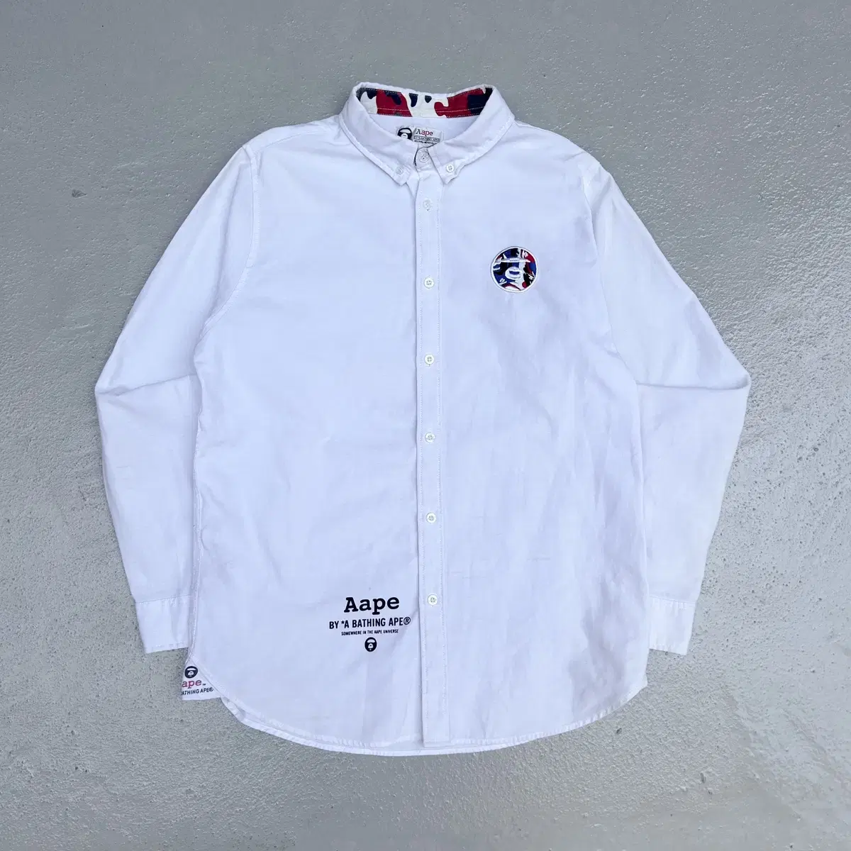 Aape White Oxford Shirt