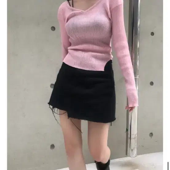 애즈온 Hip skirt M