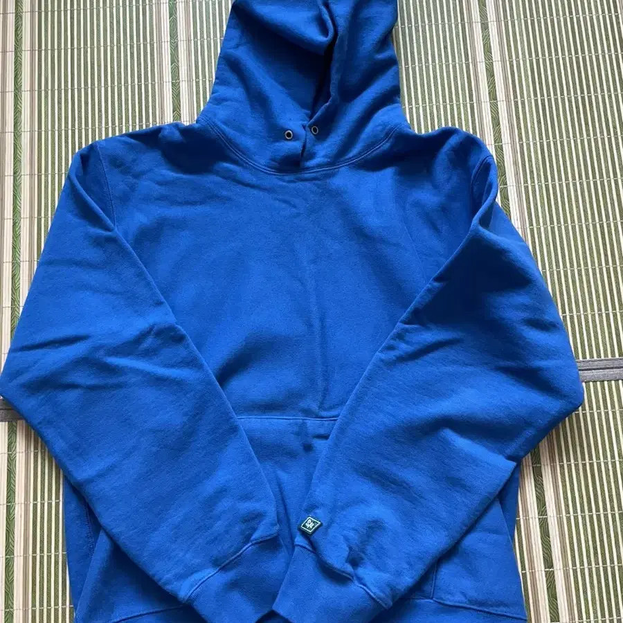 슬로우 포크 Loose Fit Hoodie -Royal Blue-