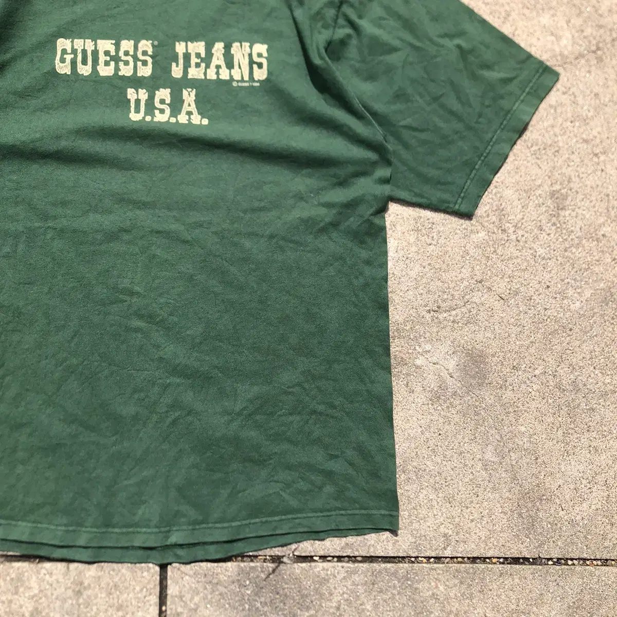 [XL] 90s USA Guess 게스 프린팅 반팔티