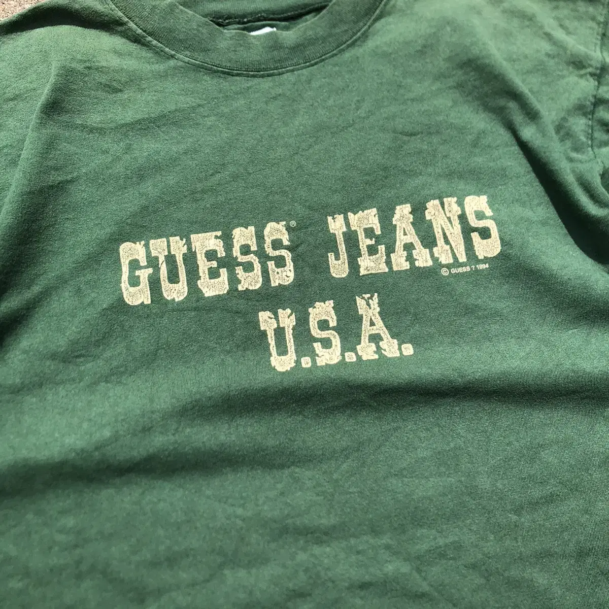 [XL] 90s USA Guess 게스 프린팅 반팔티