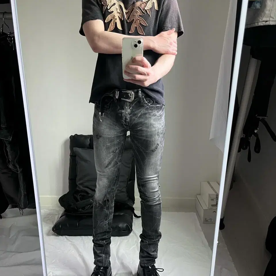 Civarize Row Processing Skinny Denim