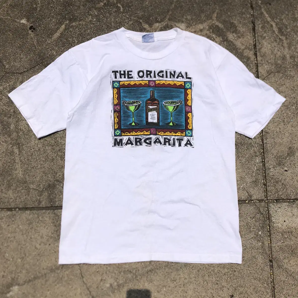 [L] 90s All Sport Margarita 프린팅 반팔티