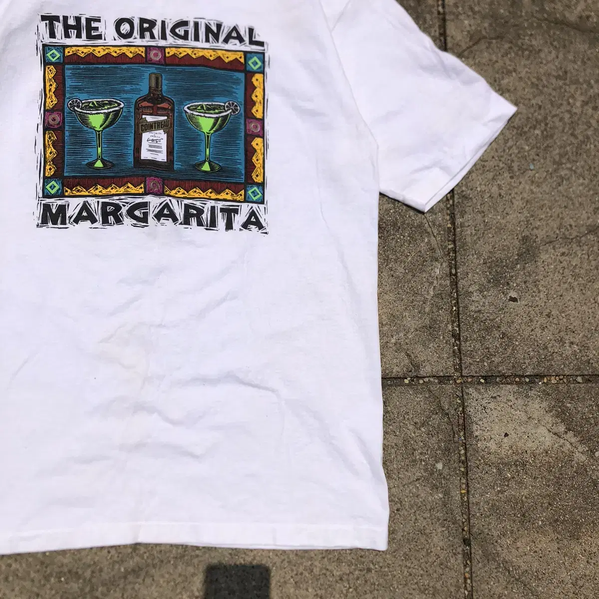 [L] 90s All Sport Margarita 프린팅 반팔티