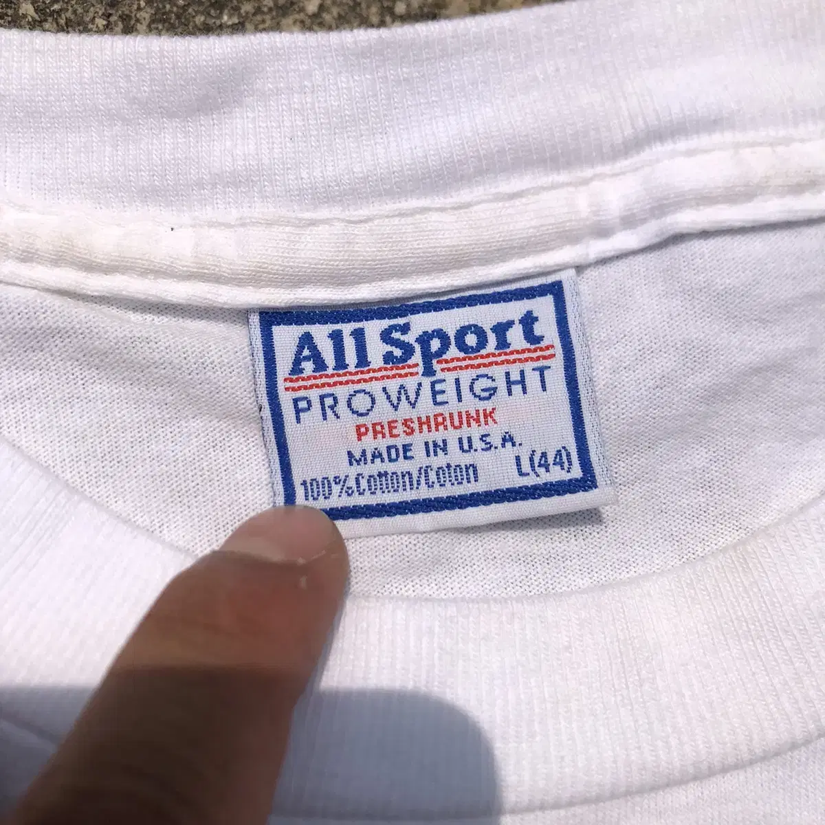 [L] 90s All Sport Margarita 프린팅 반팔티