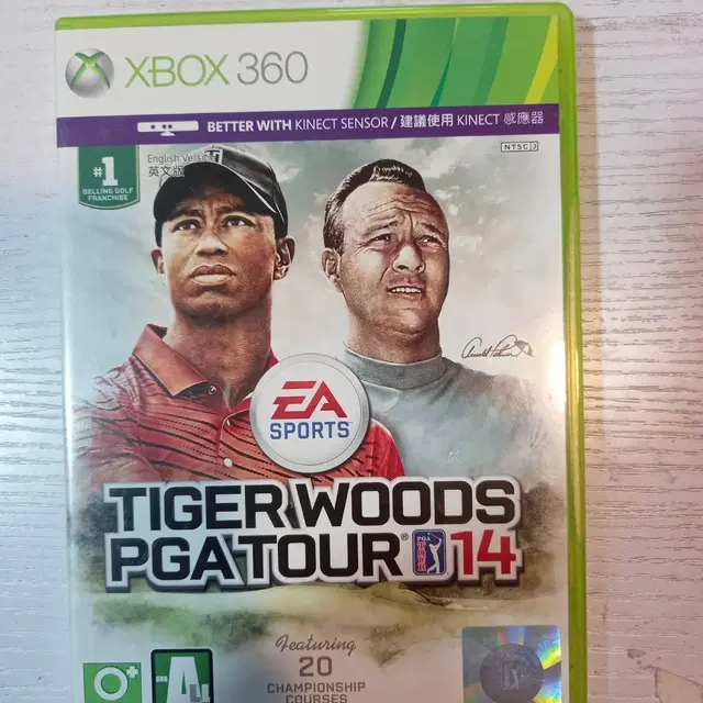 xbox360 타이거우즈pga투어14