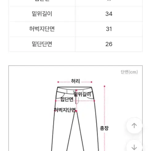 무료배송 25000원 새상품 에이블리 카고바지 흰색