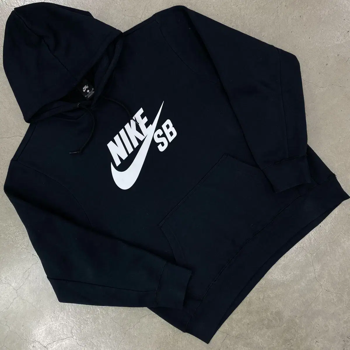 Nike SB Big Logo Black Hoodie