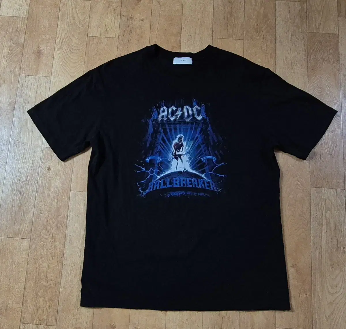 ACDC Short Sleeve Black