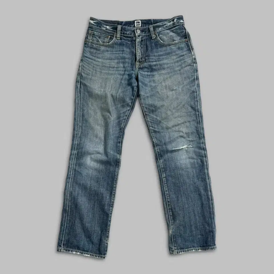 old gap washed denim pants