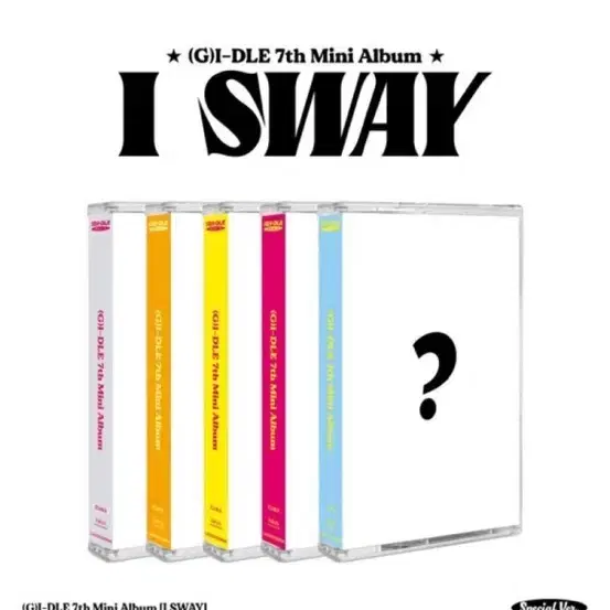 카세트테이프) (여자)아이들 - 미니앨범 7집 : I SWAY (Spec