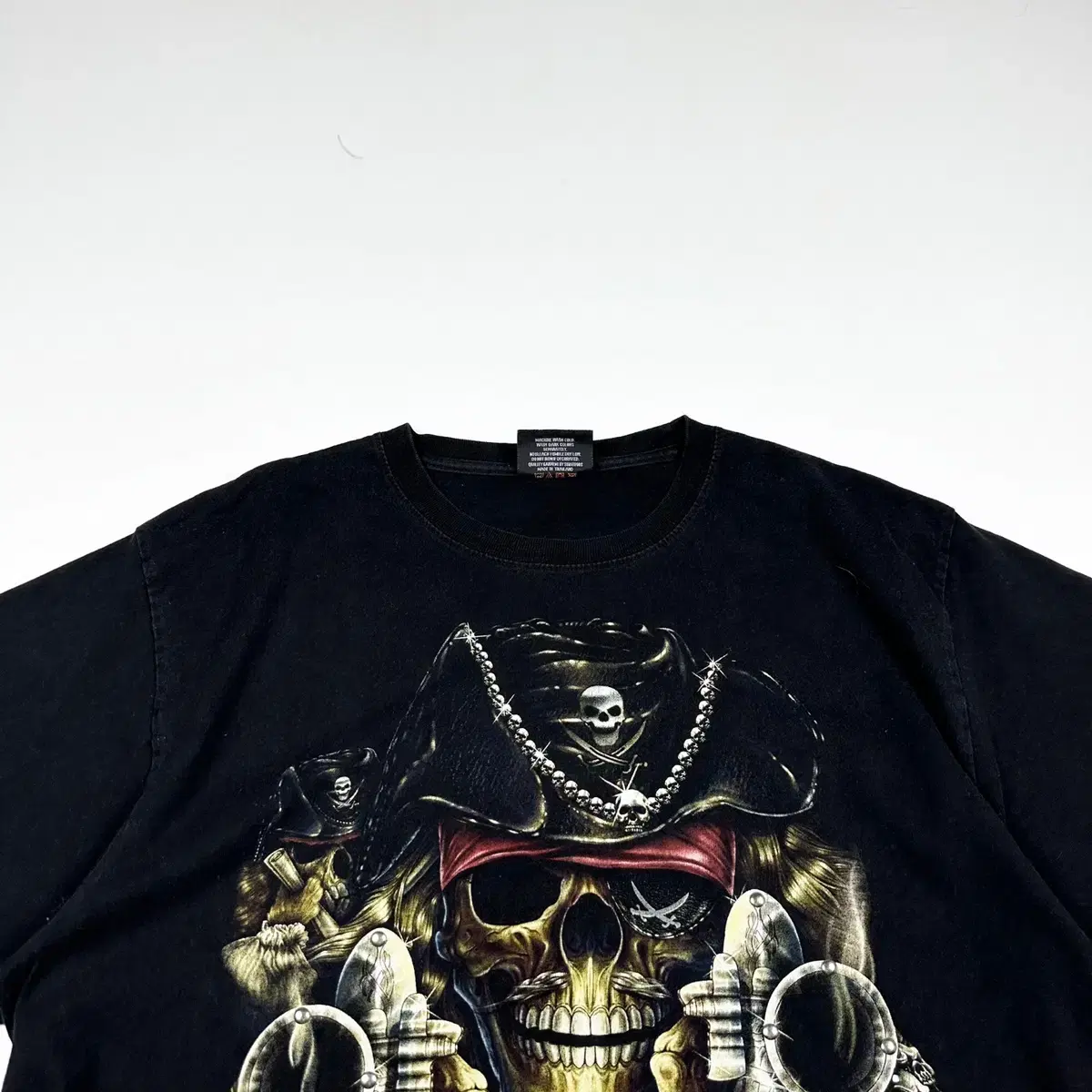 VTG Vintage Skull Black Rock Short Sleeve T-Shirt (true to size XL)