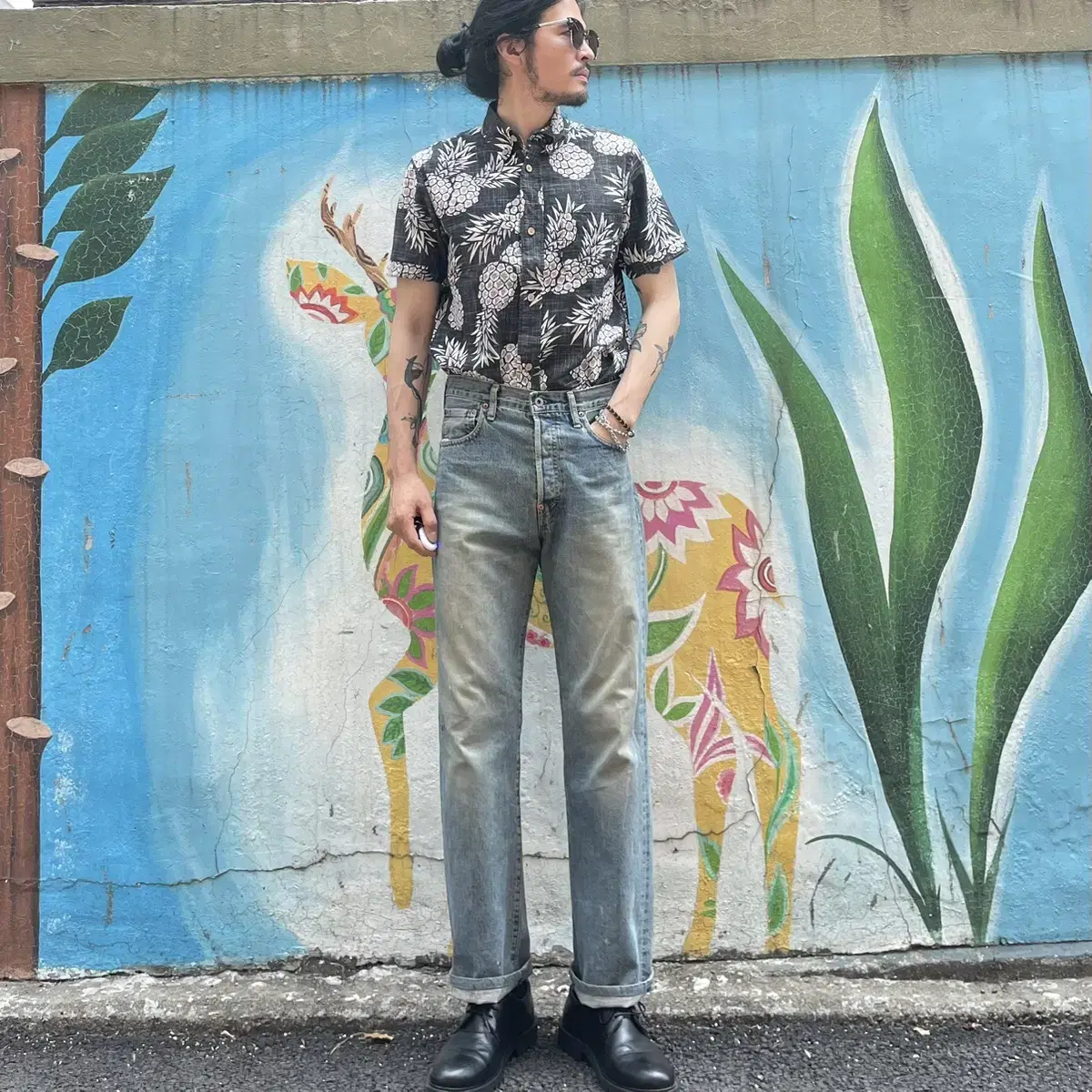 90s JP Levi's 702 big e selvedge