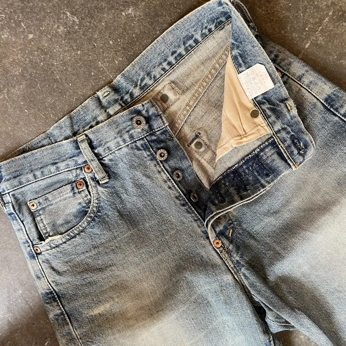 90s JP Levi's 702 big e selvedge