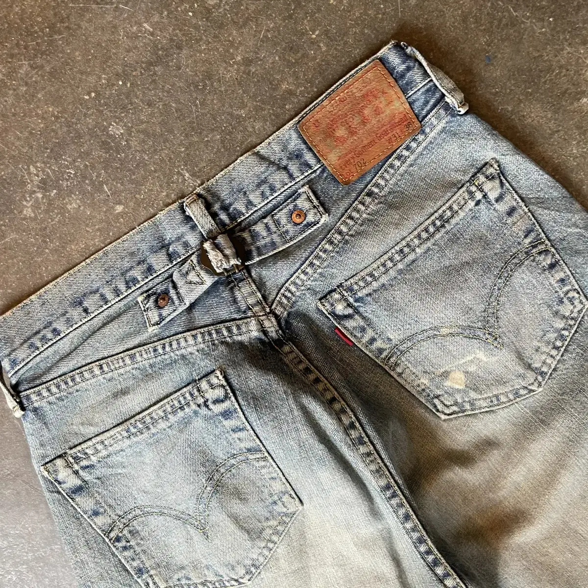 90s JP Levi's 702 big e selvedge