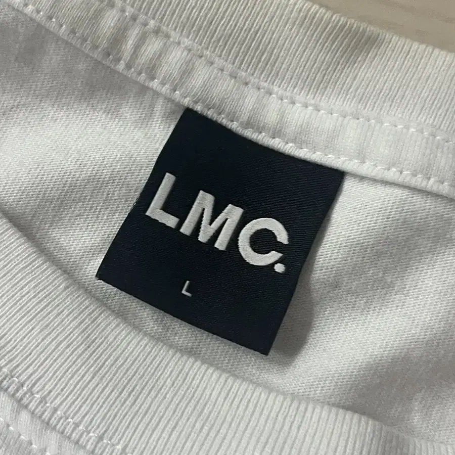 [옷장정리] LMC 로고 기본 티셔츠 L 100 사이즈