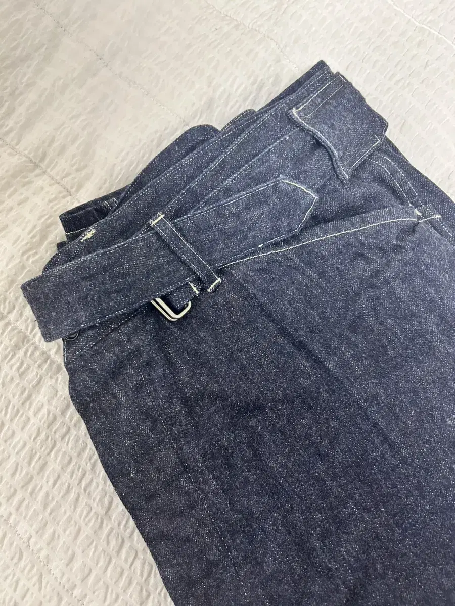 24ss COMOLI Comori / belted denim / indigo 4 sizes