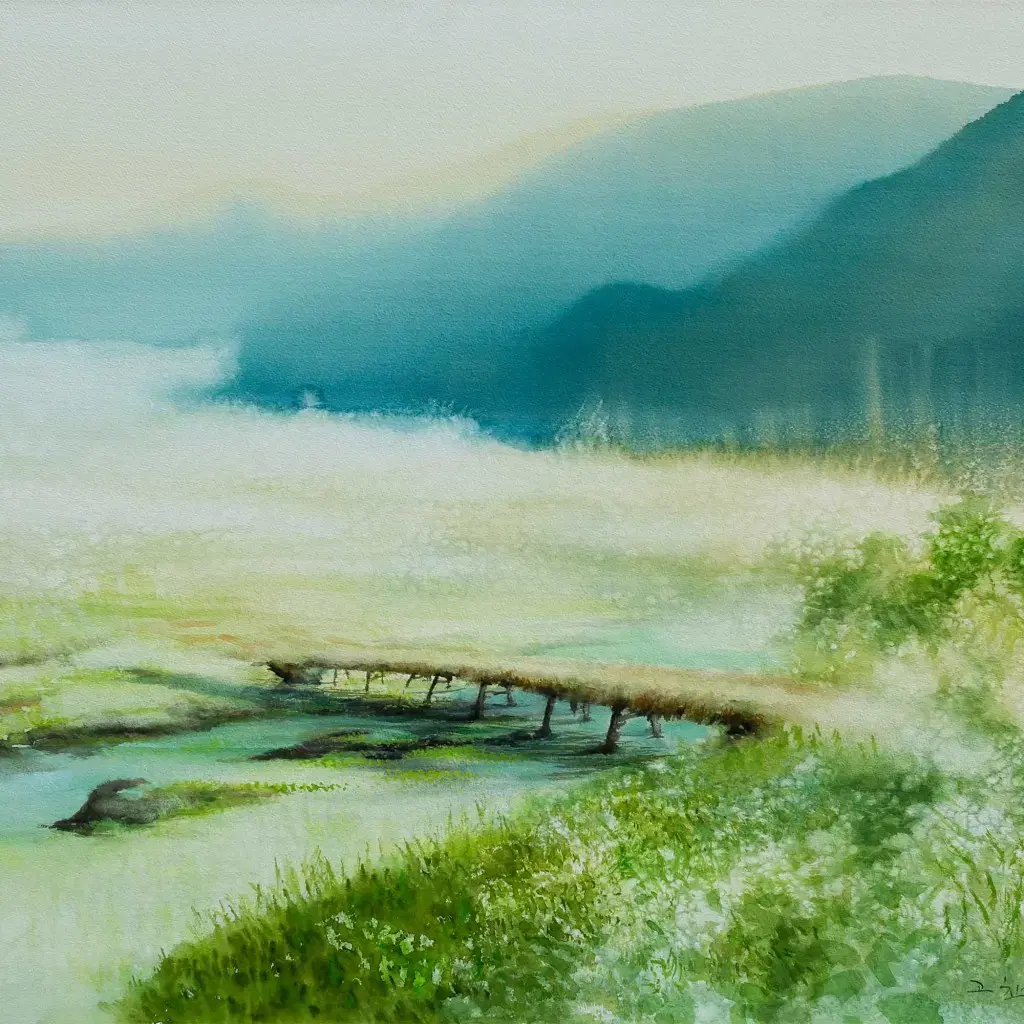 고찬용 화백- 봄의향기 (91cm x 72.7cm)/출품작