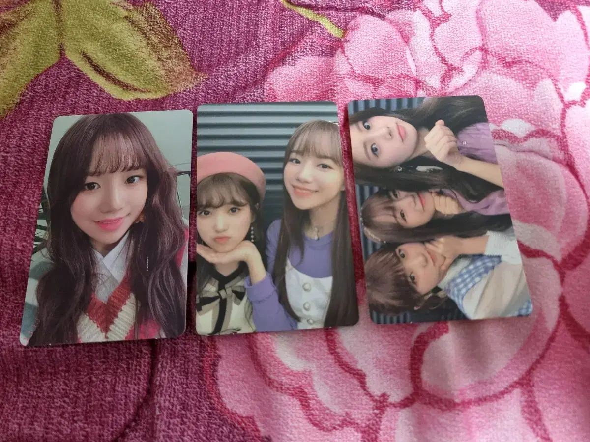 IZ*ONE yuri ColorEyes photocard Set