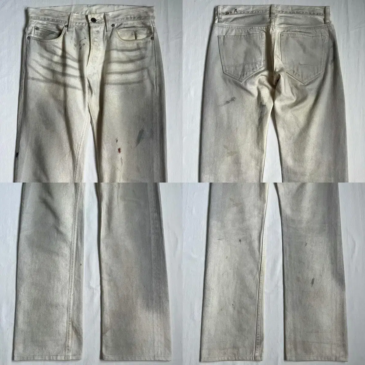 Sanca Dirty Washed Denim Pants