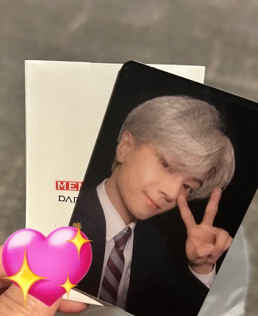 Enhypen Darkmoon broadcast pre-record photocard jay