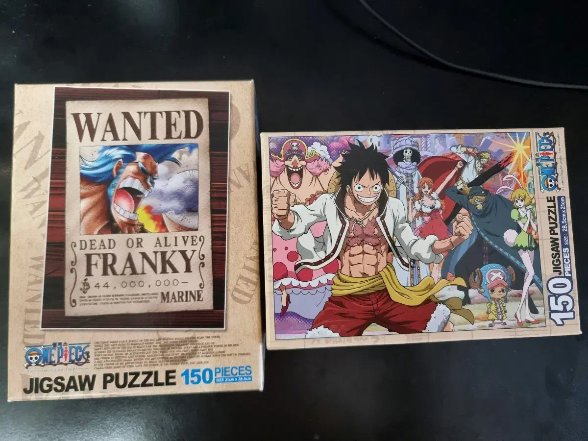 two 150-piece ONEPIECE puzzles