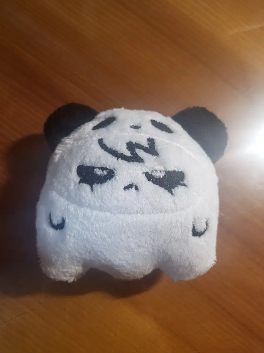 Garbage Time Final Number Panda Keyring