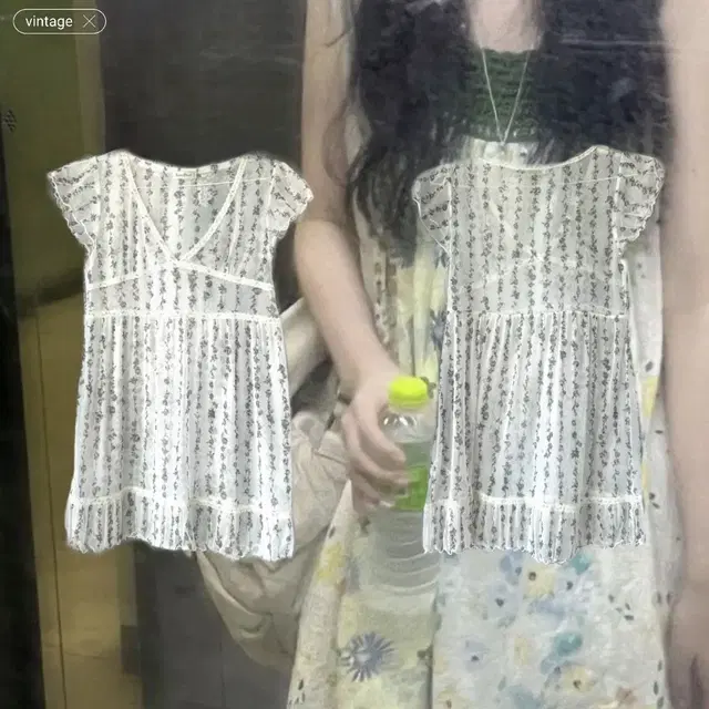 Vintage see-through dress