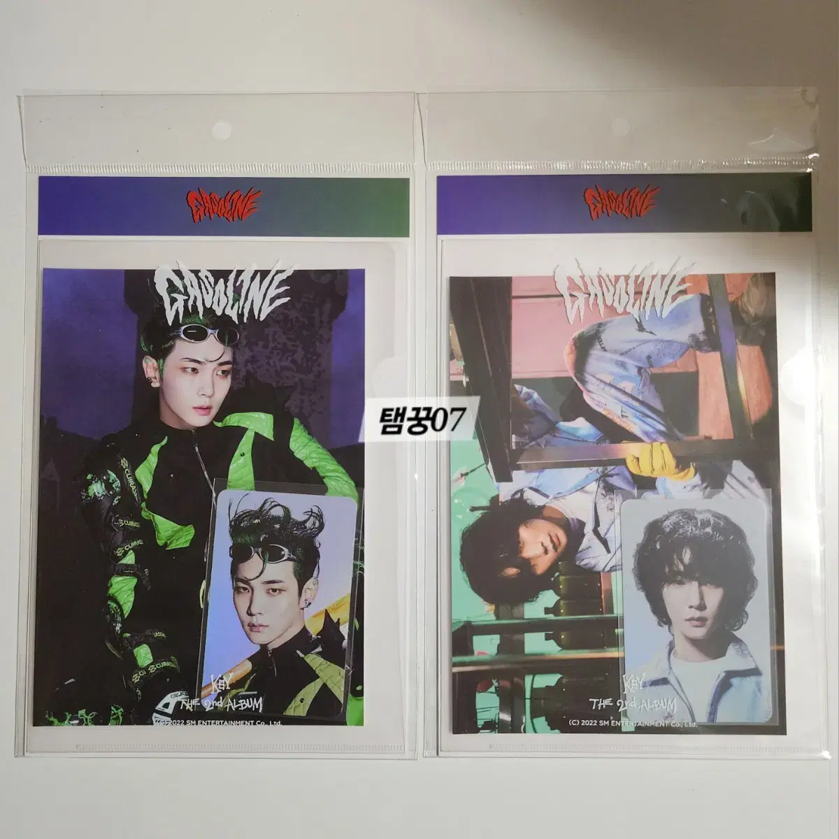 Shinee KEY key Gasoline hologram Photocard Holka WTS