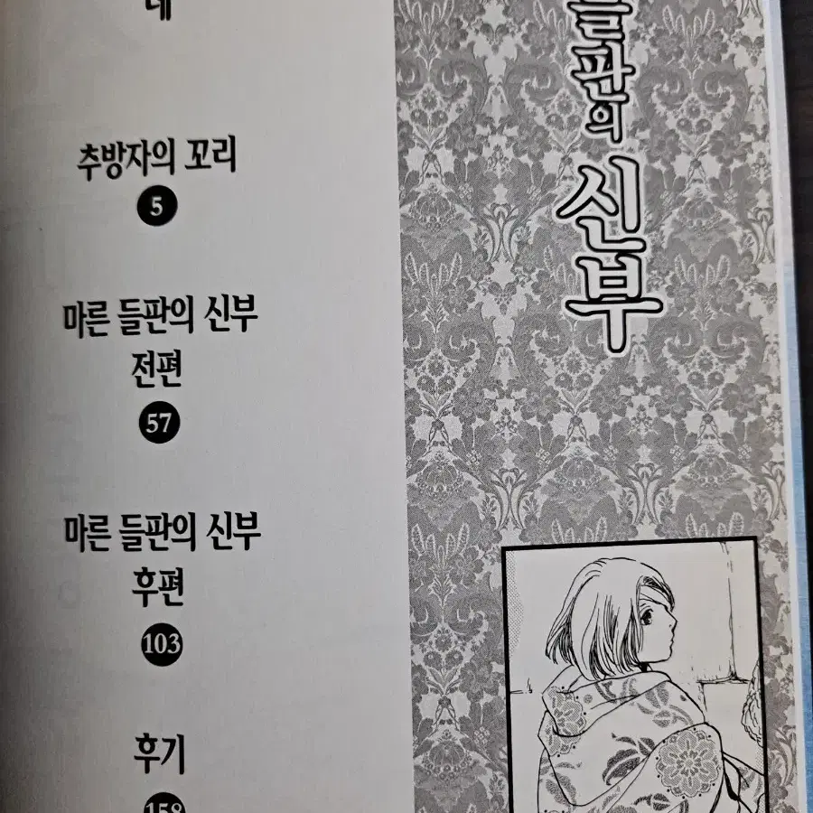 이마이치코) 마른 들판의 신부 (백귀야행 작가 이마 이치코 일본만화)