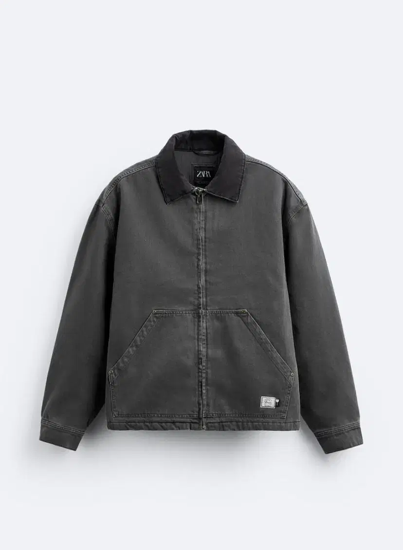 Zara Contrast Work Jacket