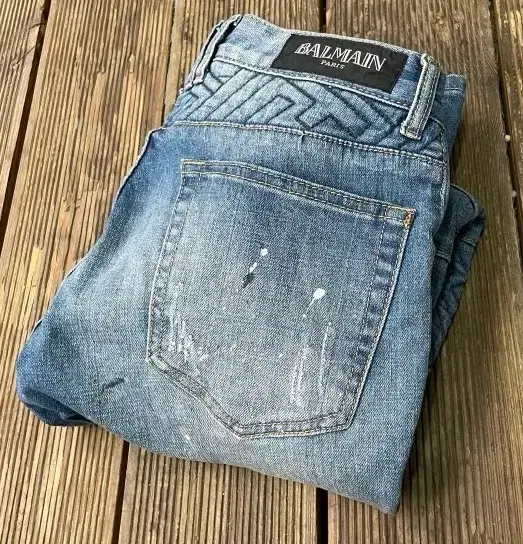 Balmain Painting Jeans30