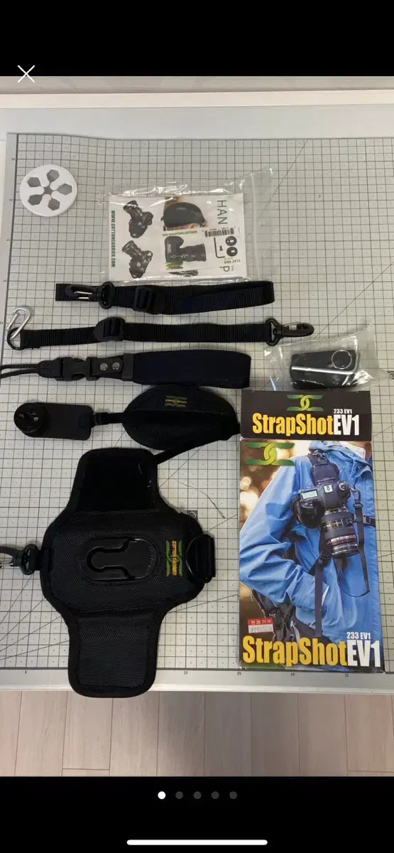 DSLR 코튼캐리어 Strapshot EV1 카메라 장비 기어 퀵드로우