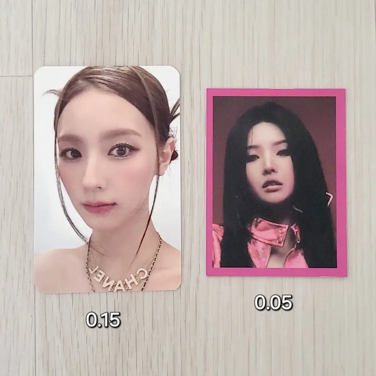 (Girls) Gidle album photocard (Miyeon Soyeon)