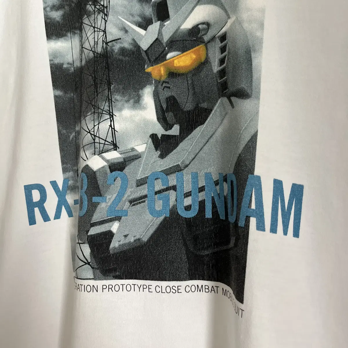 UNIQLO x GUNDAM vintage T-shirt 2008년