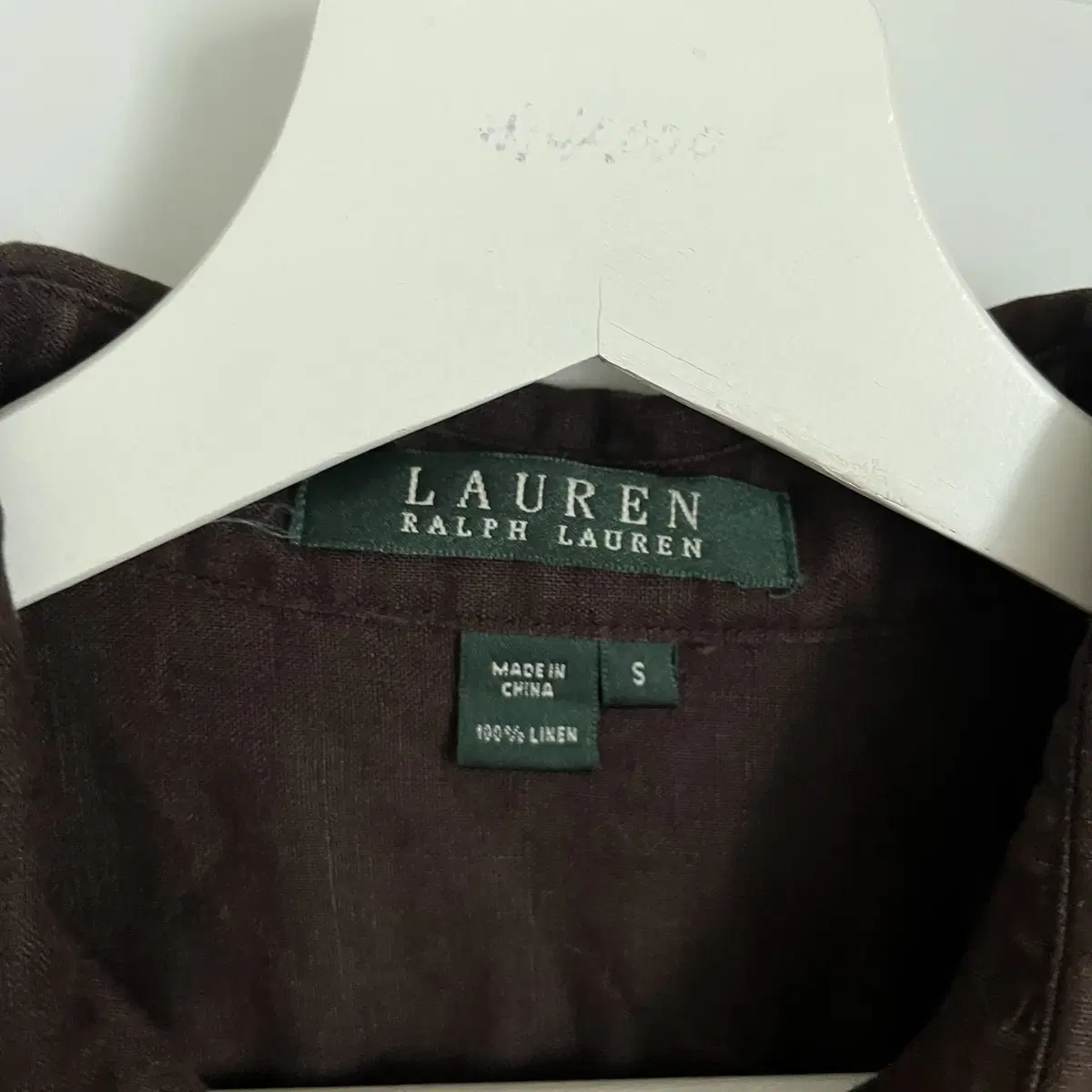 POLO RALPH LAUREN 00's linen 100% shirt